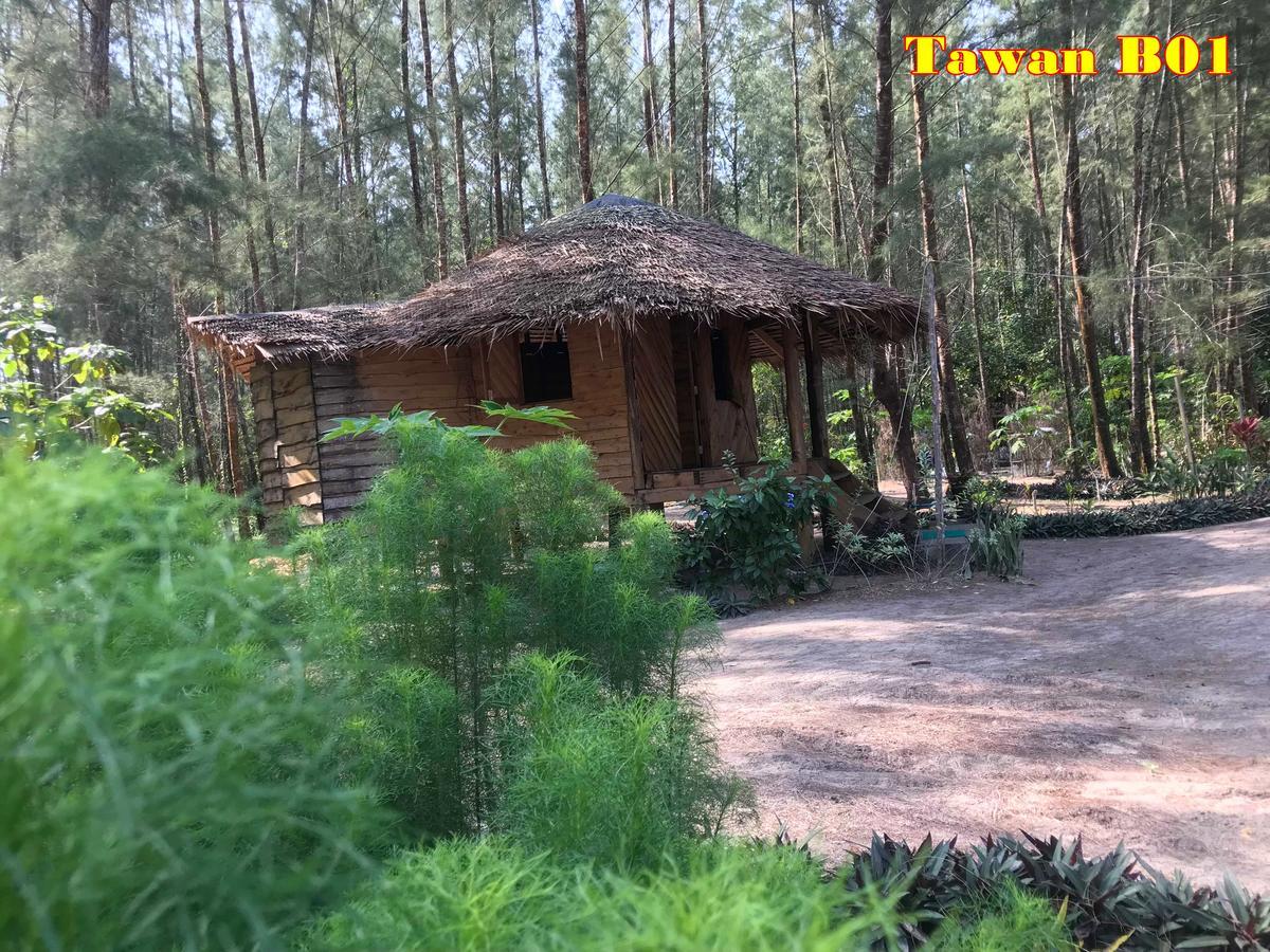 Tawan Bar And Bungalow Otel Ko Phra Thong Dış mekan fotoğraf
